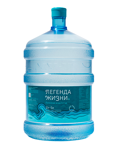 Вода с цинком и селеном 19 л.