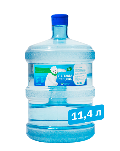 Вода с фтором и йодом 11,4 л.